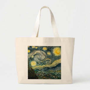 Vincent van Gogh's The Starry Night (1889) Jumbo Stoffbeutel