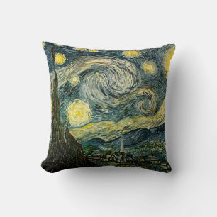 Vincent van Gogh's The Starry Night (1889) Kissen