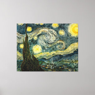 Vincent van Gogh's The Starry Night (1889) Leinwanddruck