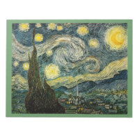 Vincent van Gogh's The Starry Night (1889)