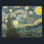 Vincent van Gogh's The Starry Night (1889) Notizblock<br><div class="desc">In Classic 1889 Post Beeinonist Painting, artwork that has passed into the public domain and makes wonderful ohrs and other products. All of the Fine Art, Vintage Art, Classic Masterpices, and other Antique Masterworks here at Masterpiece Gallery have been carefully edited and placed on products to provide the best mögliche...</div>