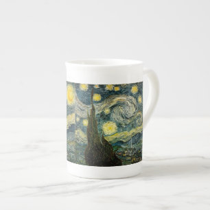 Vincent van Gogh's The Starry Night (1889) Prozellantasse