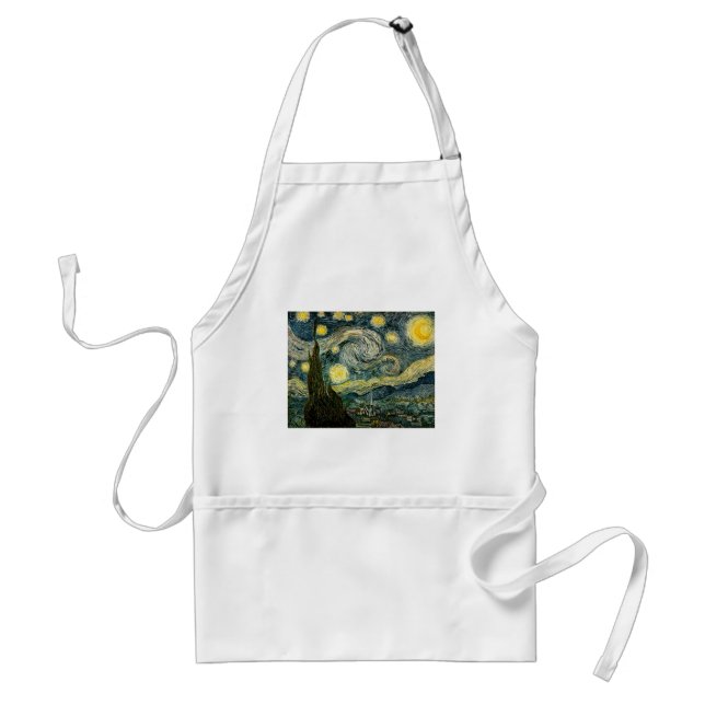Vincent van Gogh's The Starry Night (1889) Schürze (Vorne)