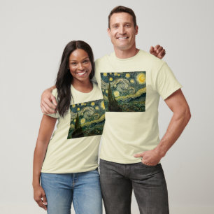 Vincent van Gogh's The Starry Night (1889) T-Shirt