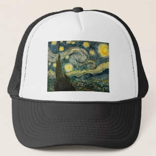 Vincent van Gogh's The Starry Night (1889) Truckerkappe