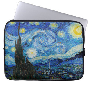 Vincent Van Gogh's The Starry Night Laptopschutzhülle
