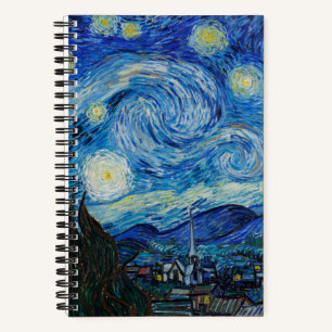 Vincent Van Gogh's The Starry Night Notizbuch
