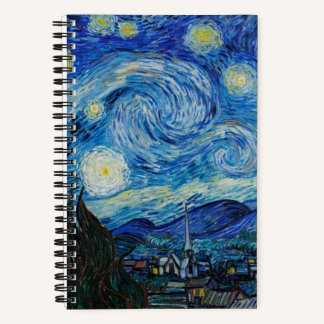Vincent Van Gogh's The Starry Night Notizbuch