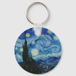Vincent Van Gogh's The Starry Night Schlüsselanhänger