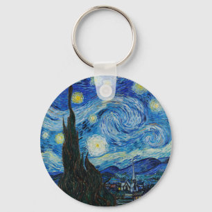 Vincent Van Gogh's The Starry Night Schlüsselanhänger