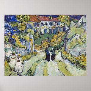 Vincent van Gogh's Treppe bei Auvers (1890) Poster