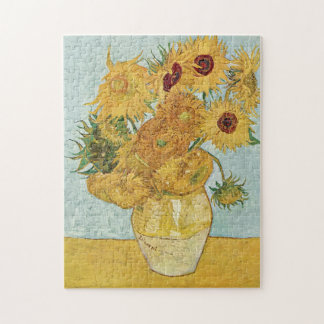 Vincent van Gogh's Vase mit zwölf Sonnenblumen Puzzle