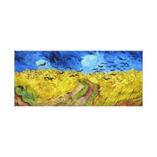Vincent van GoghWheatfield mit Krähen Leinwanddruck