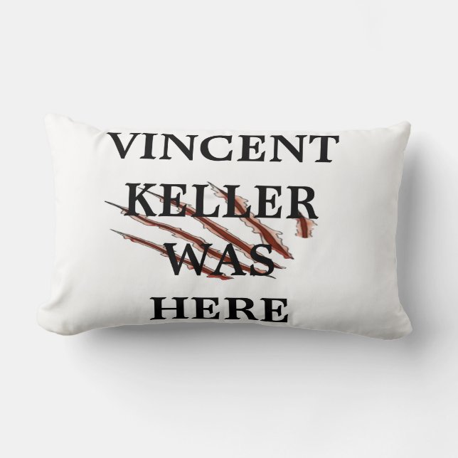 Vincent war hier Kissen (Vorderseite)