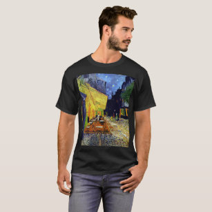 Vincent Willem van Gogh - Café Terrasse bei Nacht T-Shirt