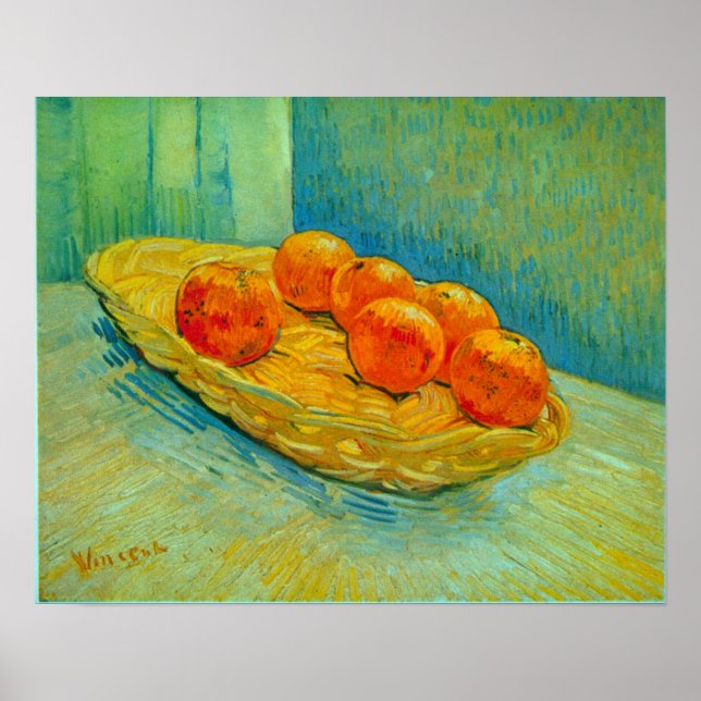 Vincent Willem van Gogh - Six Orange Poster (Vorne)