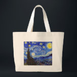 Vincent Willem van Gogh , “ Starry Night ” Jumbo Stoffbeutel<br><div class="desc">私はGoghが好きな人のためにこの製品を作りました。</div>