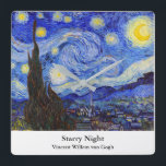 Vincent Willem van Gogh , "Starry Night" Quadratische Wanduhr<br><div class="desc">私 はGoghが 好 な 人 き ,  wenn die Nachfolger als Nachfolger als Nachfolger</div>