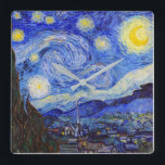 Vincent Willem van Gogh , "Starry Night" Quadratische Wanduhr<br><div class="desc">私 はGoghが 好 な 人 き ,  wenn die Nachfolger als Nachfolger als Nachfolger</div>