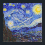 Vincent Willem van Gogh , "Starry Night" Quadratische Wanduhr<br><div class="desc">私 はGoghが 好 な 人 き , wenn die Nachfolger als Nachfolger als Nachfolger</div>