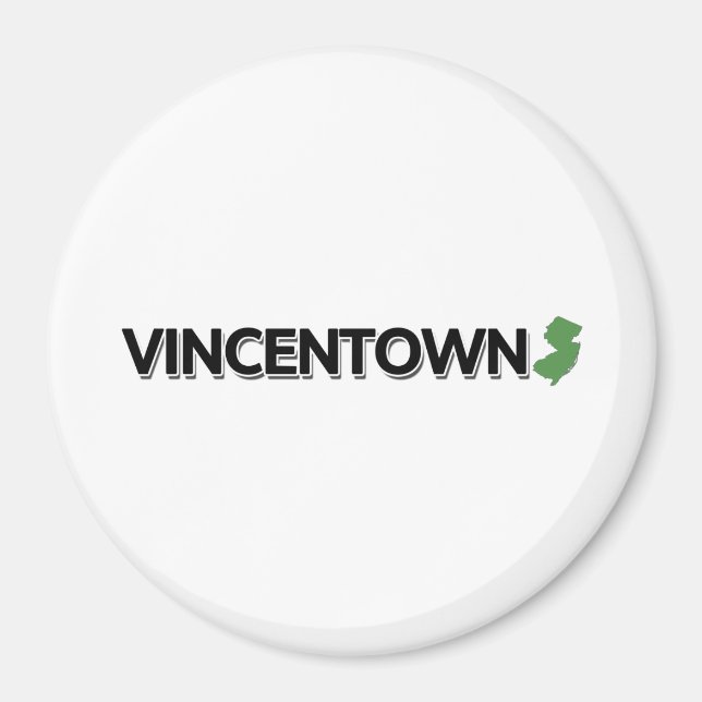 Vincentown, New Jersey Magnet (Vorne)