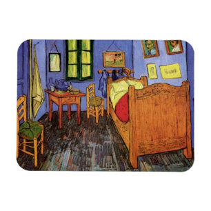 Vincent's Bedroom in Arles by Vincent van Gogh Magnet