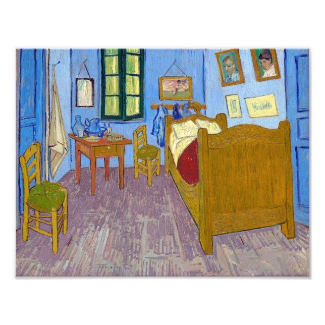 Vincent's Bedroom in Arles | Van Gogh | Fotodruck (Vorne)