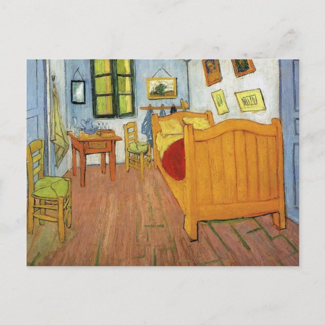Vincent's Bedroom in Arles von Van Gogh Postkarte (Vorderseite)