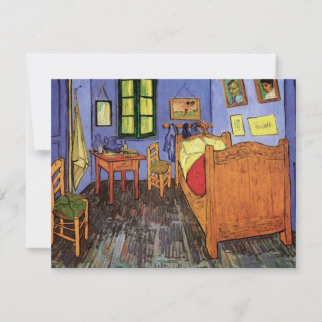 Vincent's Bedroom in Arles von Vincent van Gogh (Vorderseite)