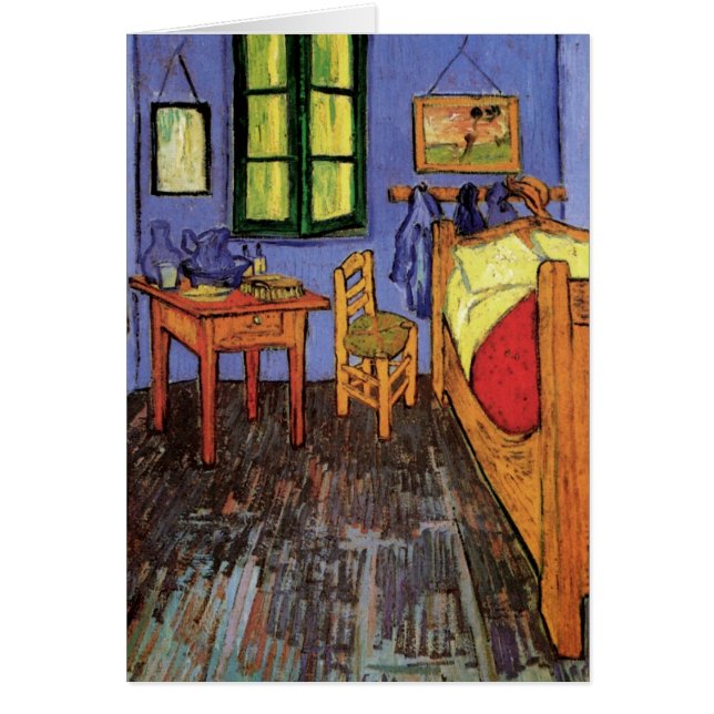 Vincent's Bedroom in Arles von Vincent van Gogh (Vorne)