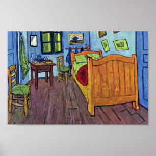 Vincent's Bedroom in Arles von Vincent Van Gogh Poster