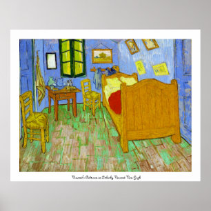 Vincent's Bedroom in Arles von Vincent Van Gogh Poster