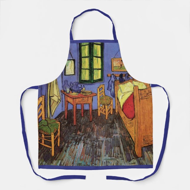 Vincent's Bedroom in Arles von Vincent van Gogh Schürze (Vorderseite)