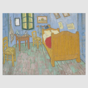 Vincent's Bedroom in Arles von Vincent van Gogh Seidenpapier