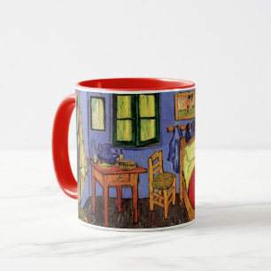 Vincent's Bedroom in Arles von Vincent van Gogh Tasse