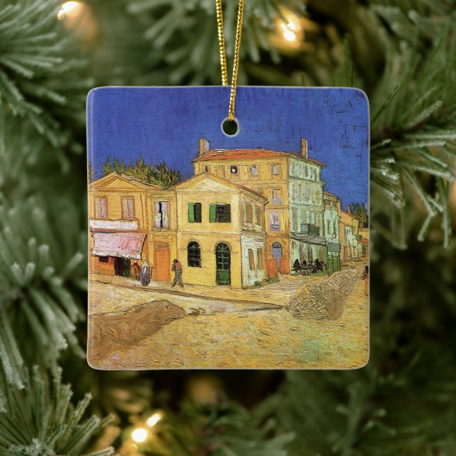Vincent's House in Arles von Vincent van Gogh Keramikornament (Baum)