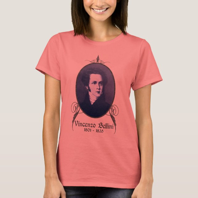 Vincenzo Bellini T-Shirt (Vorderseite)