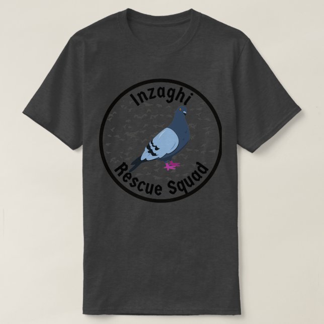Vincenzo Inzaghi Rescue Squad KDrama Pigeon T-Shirt (Design vorne)