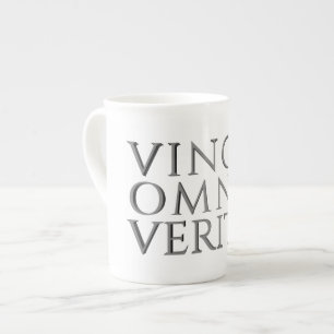 VINCIT OMNIA VERITAS - Light Bone China Tasse