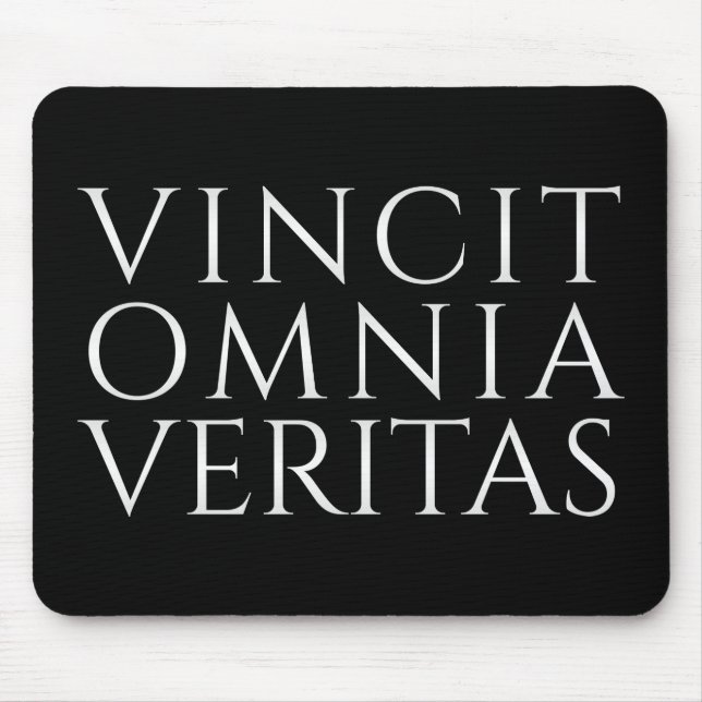 VINCIT OMNIA VERITAS MAUSPAD (Vorne)
