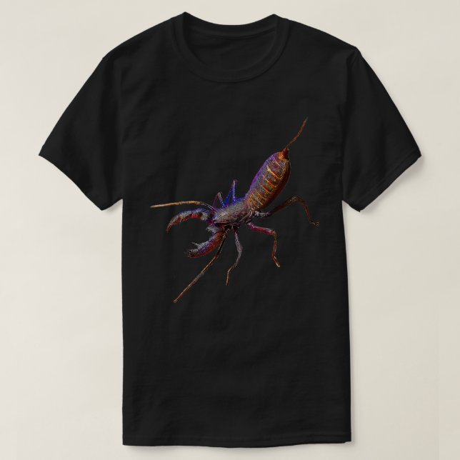Vinegaroon Thelyphonida Whip Scorpion T-Shirt (Design vorne)