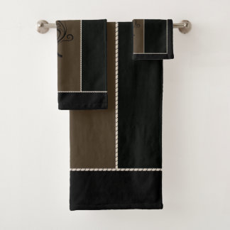 Vineyard Noir Elegance Badhandtuch Set