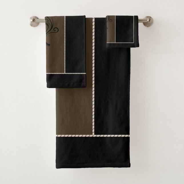 Vineyard Noir Elegance Badhandtuch Set (Insitu)