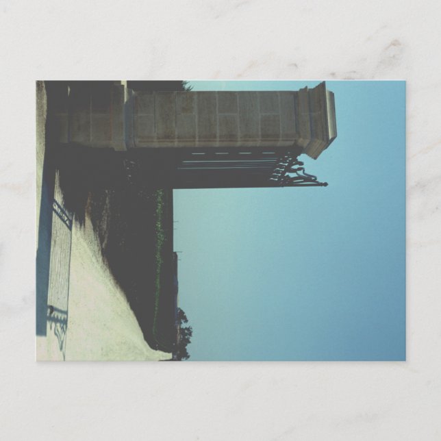 Vineyard Portal Feiertagspostkarte (Vorderseite)