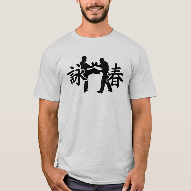 Ving Tsun Fight dark T-Shirt (Vorderseite)