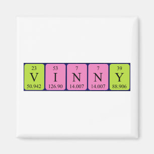 Vinny Periodenmagnet Magnet