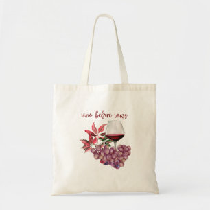 Vino Before Vows Junggesellinnenabschied-Design Tragetasche