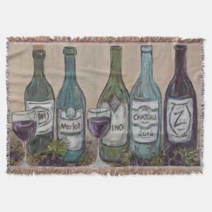 Vino Throw Blanket Decke