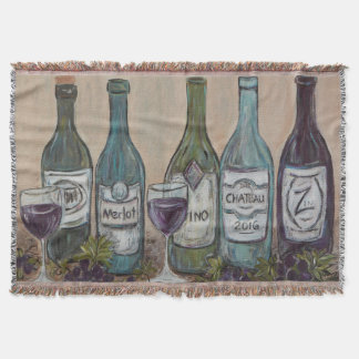 Vino Throw Blanket Decke