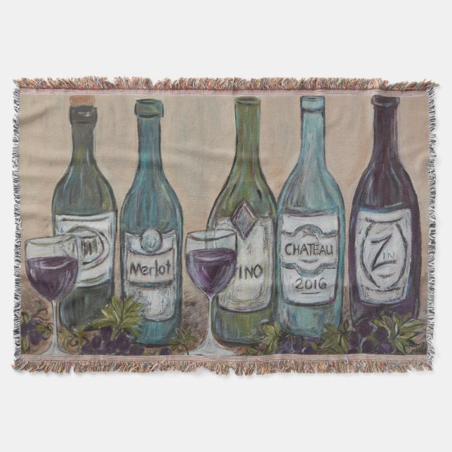 Vino Throw Blanket Decke (Vorderseite)
